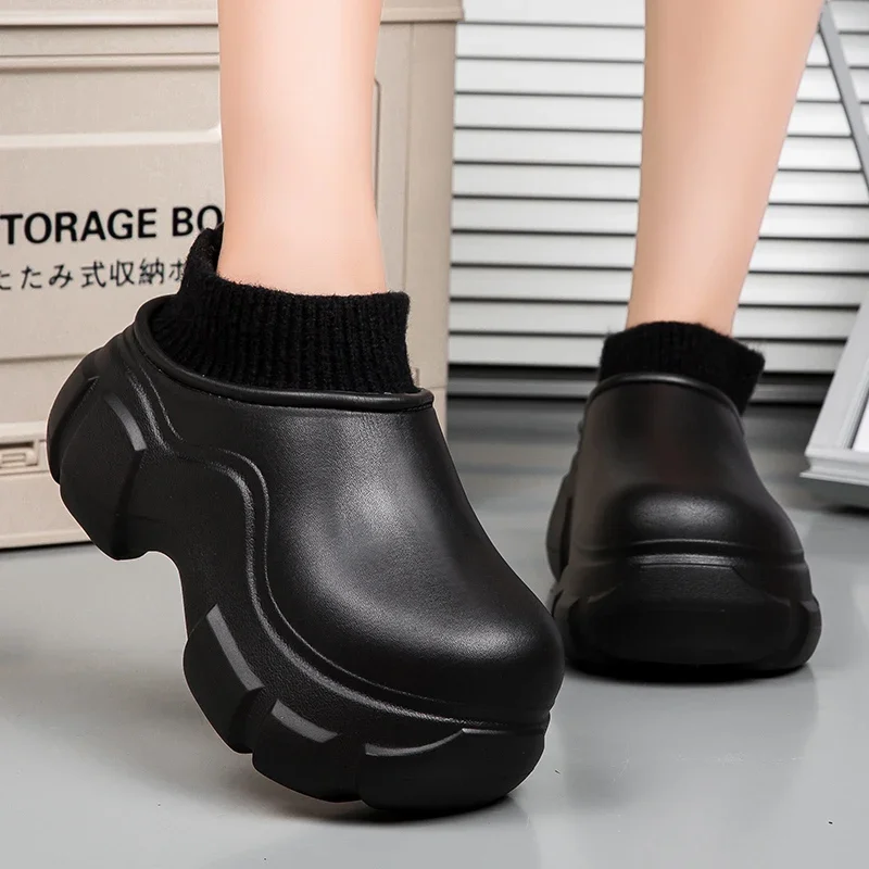 Women's Closed Toe Platform Slippers Fashion Keep Warm Plus Velvet Flat Slip on Home Cotton Shoes for Women Indoor Casual Shoes
Women's Closed Toe Platform Slippers Fashion Keep Warm Plus Velvet Flat Slip on Home Cotton Shoes for Women Indoor Casual Shoes