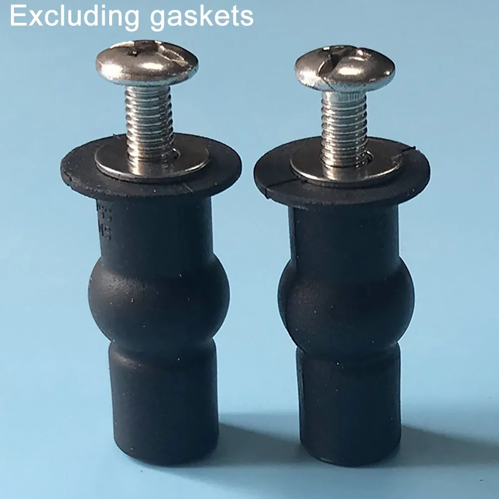 2 Pack Toilet Seat Screws Hinges Expanding Rubber Top Bottom Nuts Fixings Expansion Screw Bathroom Replacement Accessories
2 Pack Toilet Seat Screws Hinges Expanding Rubber Top Bottom Nuts Fixings Expansion Screw Bathroom Replacement Accessories