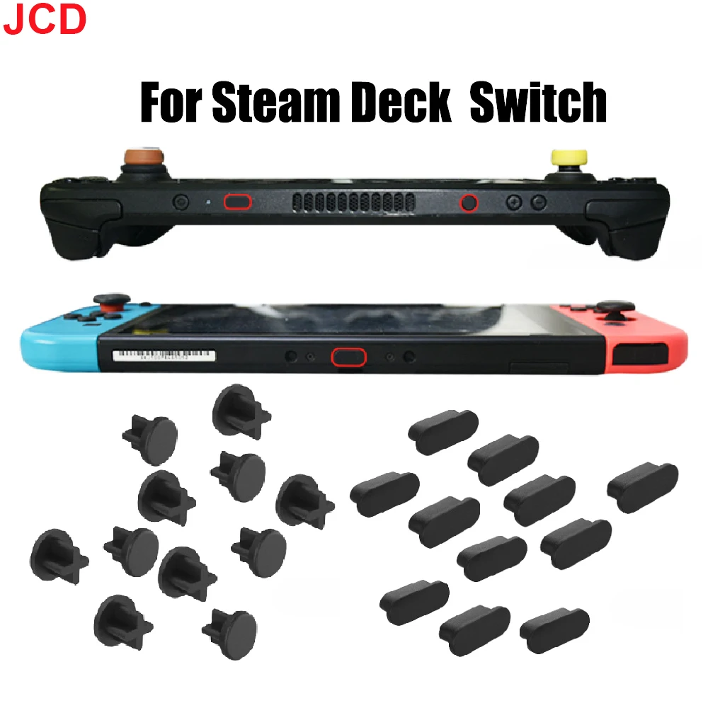 JCD 1pcs For Steam Deck Host For Switch Protection Set Dust Plug+Button Touch Board Sticker+Silicone Joystick Cap
JCD 1pcs For Steam Deck Host For Switch Protection Set Dust Plug+Button Touch Board Sticker+Silicone Joystick Cap