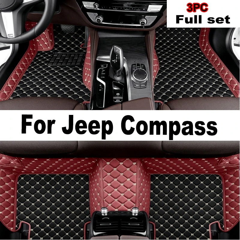 Car Floor Mats For Jeep Compass 2018-2022 DropShipping Center Interior Accessories 100% Fit Leather Carpets Rugs Foot Pads
Car Floor Mats For Jeep Compass 2018-2022 DropShipping Center Interior Accessories 100% Fit Leather Carpets Rugs Foot Pads