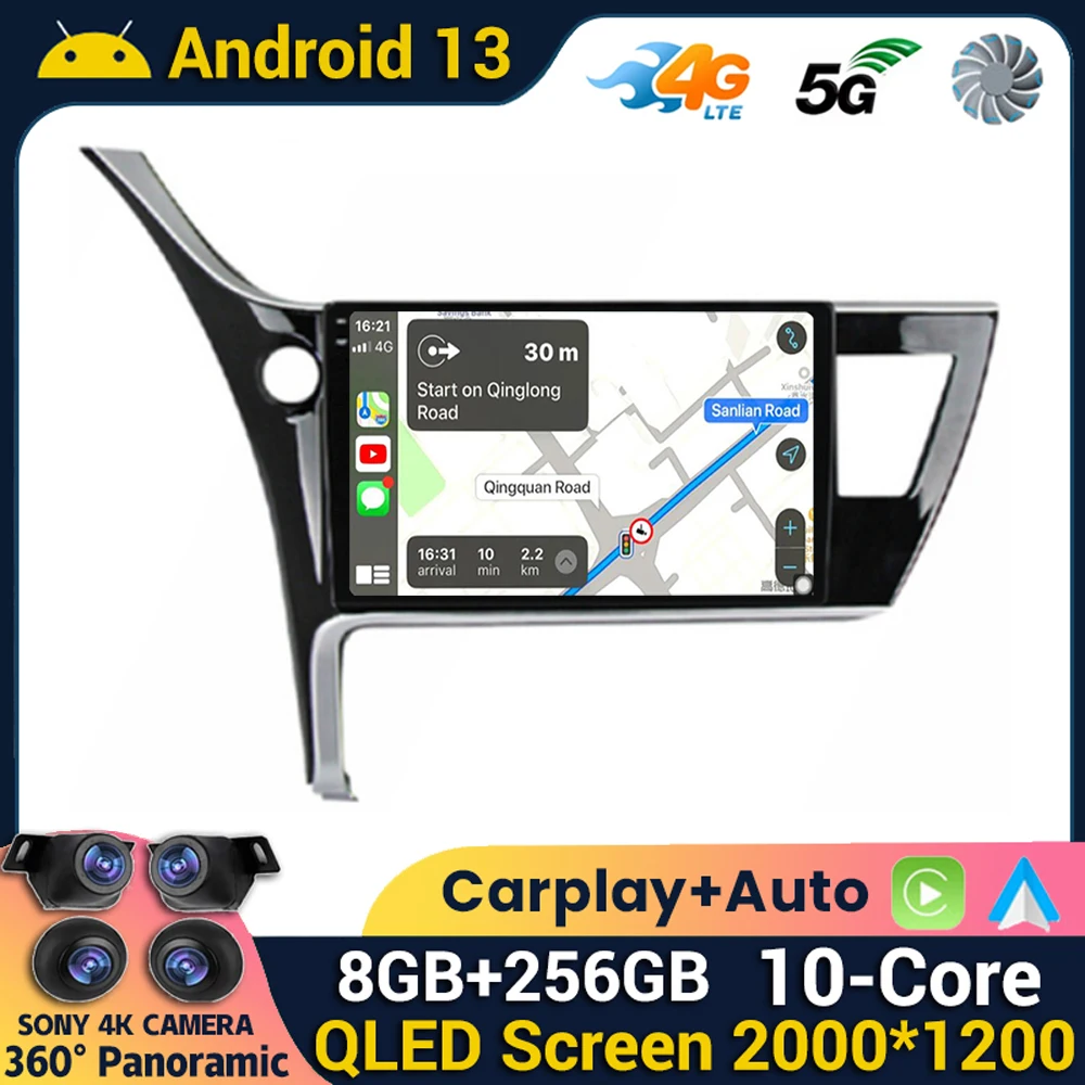 Автомобильная Мультимедийная система на Android 13 для Toyota Corolla 11 Auris E180 2017 2018 2019, с GPS Навигатором
Автомобильная Мультимедийная система на Android 13 для Toyota Corolla 11 Auris E180 2017 2018 2019, с GPS Навигатором