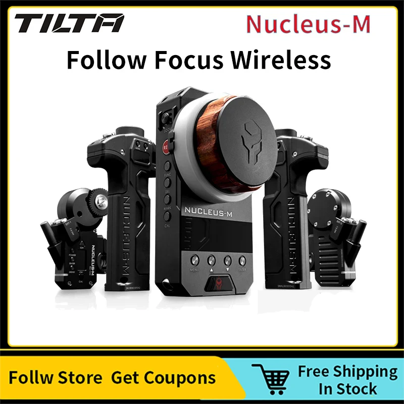 TILTA Nucleus-M WLC-T03 Wireless Follow Focus Lens Control System for DJI ROIN S ZHIYUN DSLR Camera Gimbal
TILTA Nucleus-M WLC-T03 Wireless Follow Focus Lens Control System for DJI ROIN S ZHIYUN DSLR Camera Gimbal