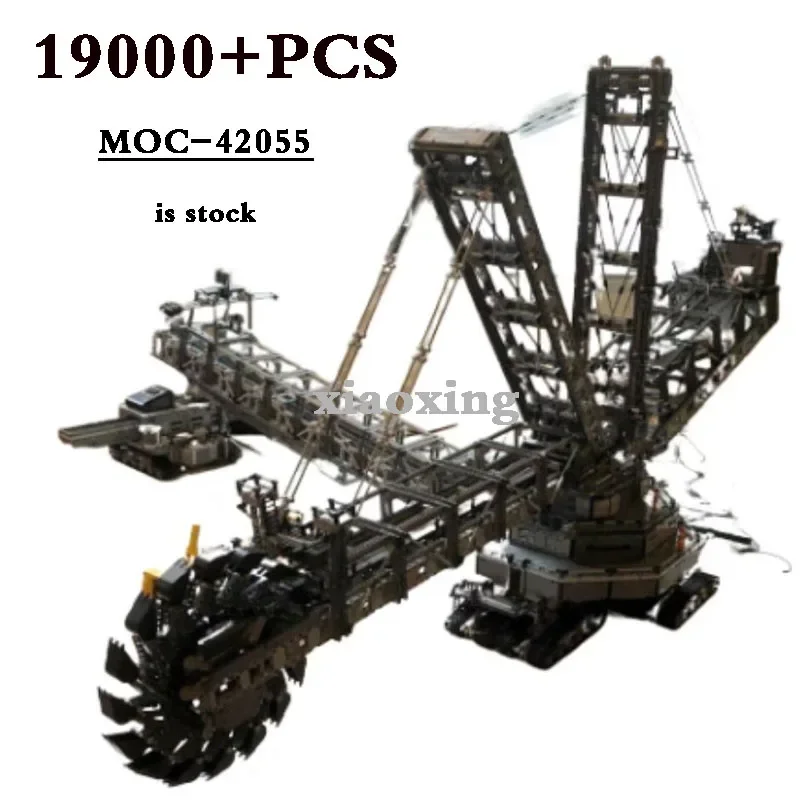 MOC-42055 288 большой горный угольный экскаватор, инженерный кран, 19000 + шт, игрушечные строительные блоки с высокой сложностью, «сделай сам», подарок на день рождения 42055
MOC-42055 288 большой горный угольный экскаватор, инженерный кран, 19000 + шт, игрушечные строительные блоки с высокой сложностью, «сделай сам», подарок на день рождения 42055