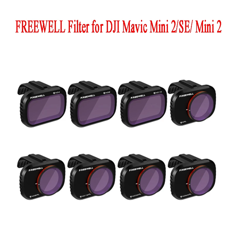 Стандартный яркий дневной фильтр FREEWELL для DJI Mavic Mini /SE/ Mini 2, аксессуары для дрона, набор фильтров, объектив камеры для фильтра Gimbal
Стандартный яркий дневной фильтр FREEWELL для DJI Mavic Mini /SE/ Mini 2, аксессуары для дрона, набор фильтров, объектив камеры для фильтра Gimbal