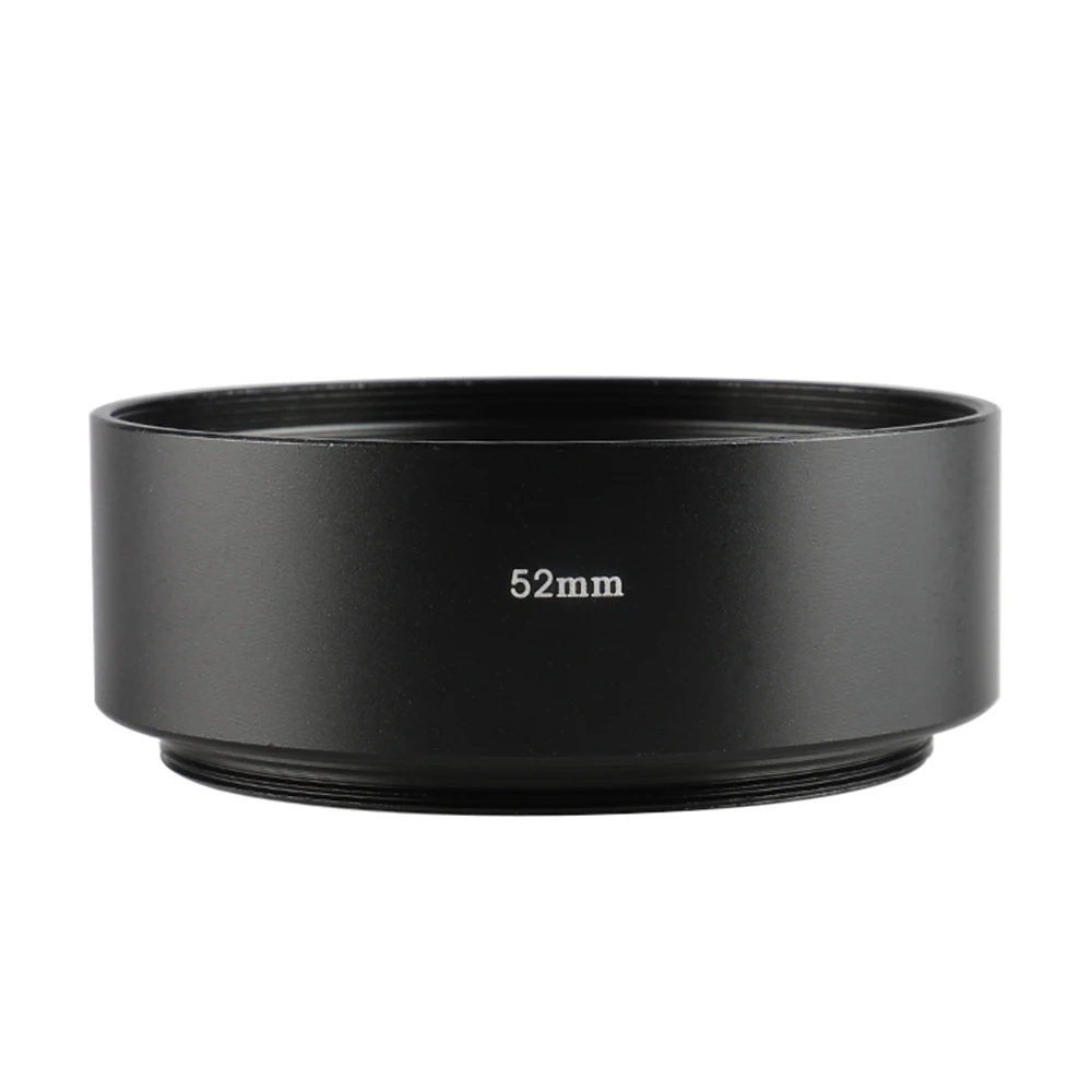 52mm Standard Metal Lens Hood for Lens Witn 52mm Filter Thread for Canon Nikon Sony for Olympus Fujifilm Camera Lens
52mm Standard Metal Lens Hood for Lens Witn 52mm Filter Thread for Canon Nikon Sony for Olympus Fujifilm Camera Lens