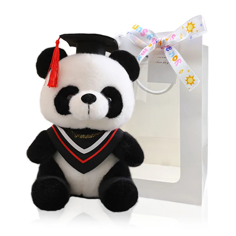 Graduation Panda Stuffed Cute Doctor Panda Plush Toys with Hat Class of 2024 Plush Graduate Bear Toys for Graduation Gift
Graduation Panda Stuffed Cute Doctor Panda Plush Toys with Hat Class of 2024 Plush Graduate Bear Toys for Graduation Gift