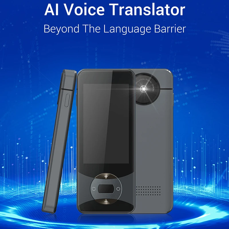 

2023 New Intelligent Voice Translator Real time Translation of Multiple Languages Text Translation Simultaneous Interpretation