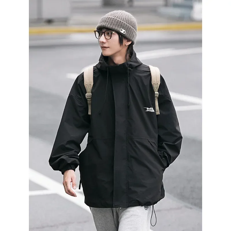 Workwear hooded autumn waterproof outdoor functional charging jacket coats men clothing
Workwear hooded autumn waterproof outdoor functional charging jacket coats men clothing