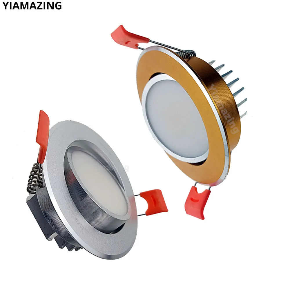 Silver Gold 220V Adjust Angle IP65 Waterproof LED Downlight Dimmable 7w 9W 12W 15W 18W Wall Recessed Spot Light Ceiling Lamp
Silver Gold 220V Adjust Angle IP65 Waterproof LED Downlight Dimmable 7w 9W 12W 15W 18W Wall Recessed Spot Light Ceiling Lamp