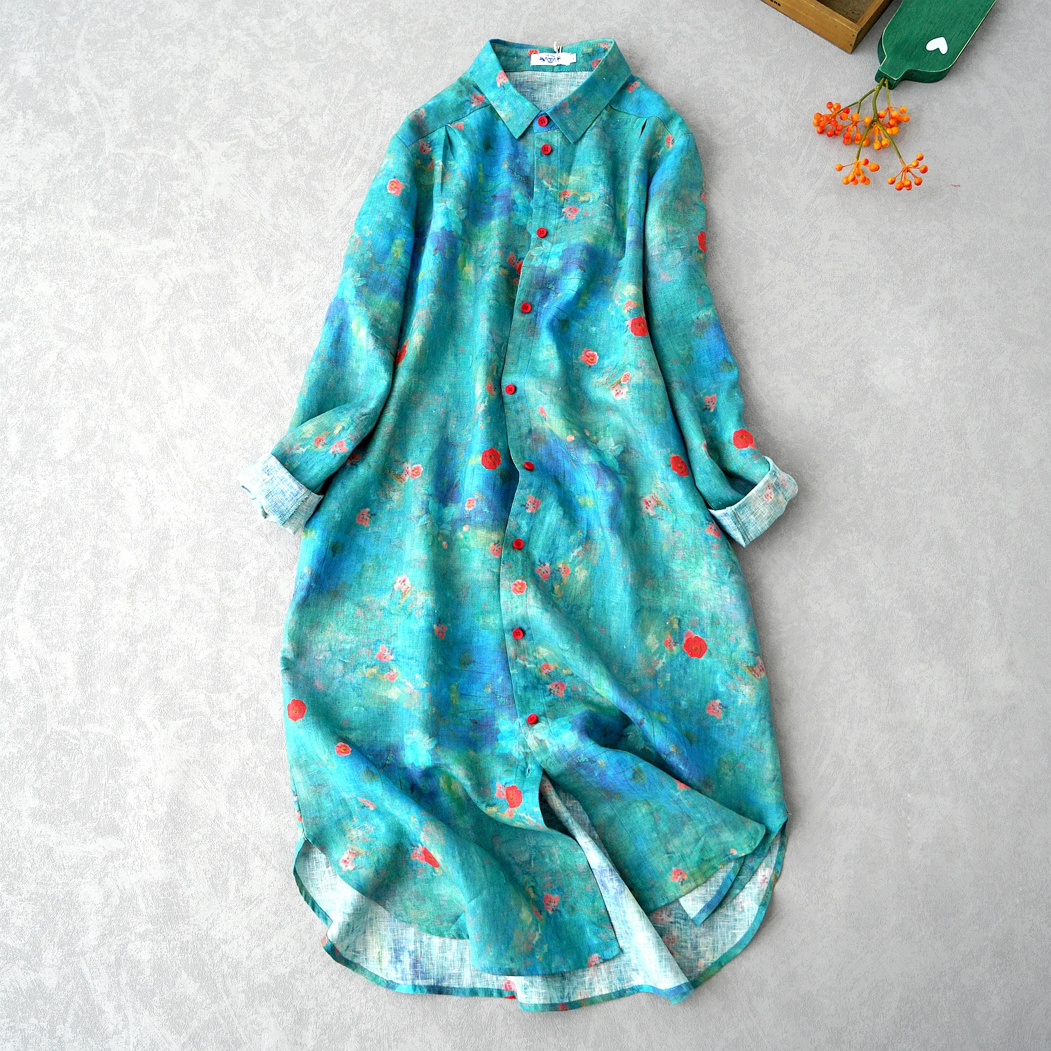 114 см обхват груди, летняя новая женская короткая Свободная юбка с принтом, Удобная тонкая потертая водой ткань 
114 см обхват груди, летняя новая женская короткая Свободная юбка с принтом, Удобная тонкая потертая водой ткань