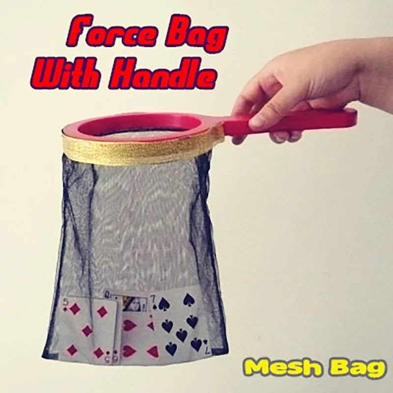 

Force Bag (Mesh Bag) with Handle Magic Tricks Mind Bag Appearing Vanishing Magia Magician Stage Illusions Gimmick Mentalism Prop