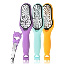 1Pcs Pedicure Tools Professional Foot Rasp Scrubber With Nail Clipper Double-Sided Dead Skin Remover File For Feet Care Spa Tool
1Pcs Pedicure Tools Professional Foot Rasp Scrubber With Nail Clipper Double-Sided Dead Skin Remover File For Feet Care Spa Tool