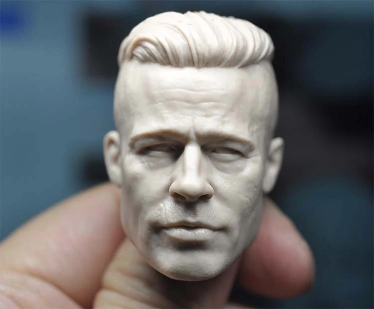1/6 Die Cast Resin Picture Model Assembly Kit Brad Pitt Head Carving (55mm) Unpainted Free Shipping 
1/6 Die Cast Resin Picture Model Assembly Kit Brad Pitt Head Carving (55mm) Unpainted Free Shipping