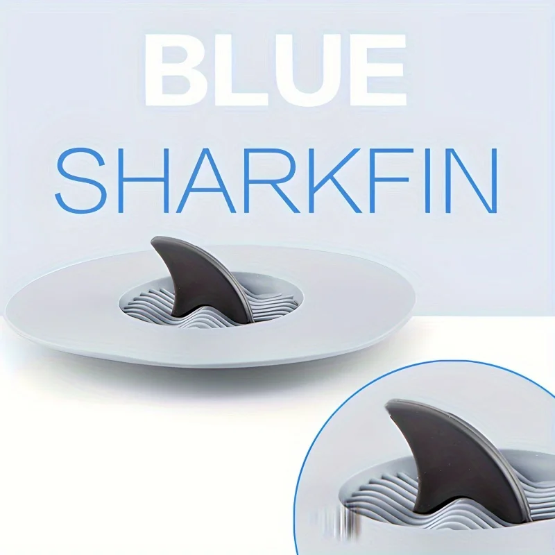 2pcs Creative Shark Fin Floor Drain CoverSilicone Floor Drain StrainerDrain Hair CatcherShower Drain Stopper
2pcs Creative Shark Fin Floor Drain CoverSilicone Floor Drain StrainerDrain Hair CatcherShower Drain Stopper