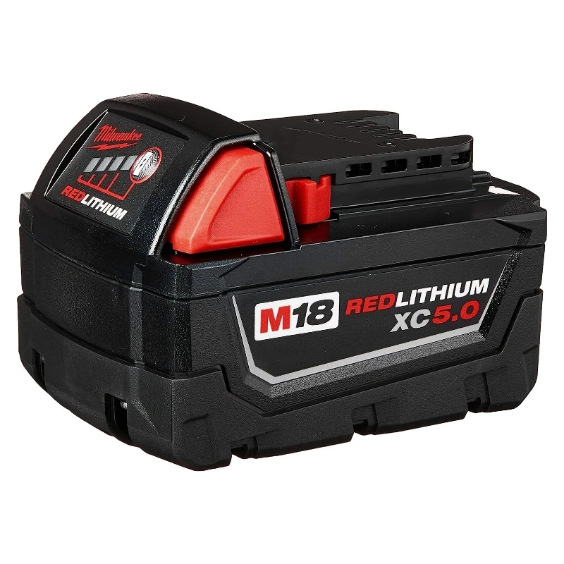 18V 5Ah Large Capacity LI-ion Battery Rechargeable Battery Pack for Milwaukees M18
18V 5Ah Large Capacity LI-ion Battery Rechargeable Battery Pack for Milwaukees M18