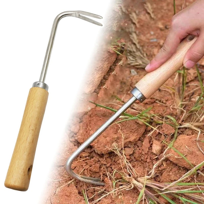 Ручной инструмент для выполнения травы, съемник для сада, крючок для выполки, инструмент для удаления корней травы во дворе, фермы, садоводства 
Ручной инструмент для выполнения травы, съемник для сада, крючок для выполки, инструмент для удаления корней травы во дворе, фермы, садоводства