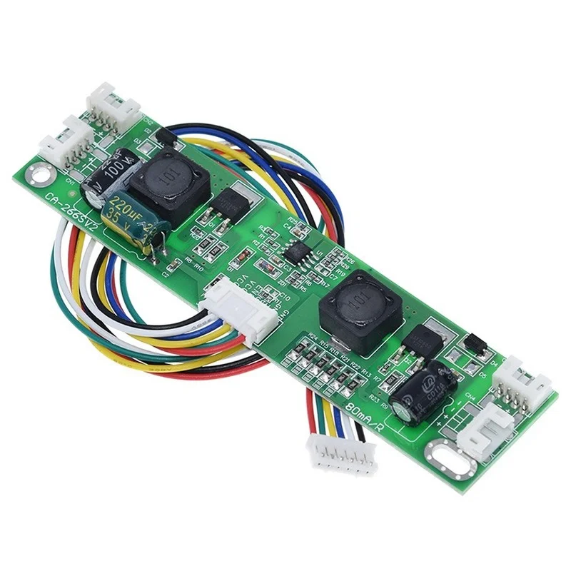 CA-266 26-65 светодиодный, светодиодная подсветка телевизора, универсальный инвертор, 80-480 мА, плата постоянного тока, модуль адаптера
CA-266 26-65 светодиодный, светодиодная подсветка телевизора, универсальный инвертор, 80-480 мА, плата постоянного тока, модуль адаптера