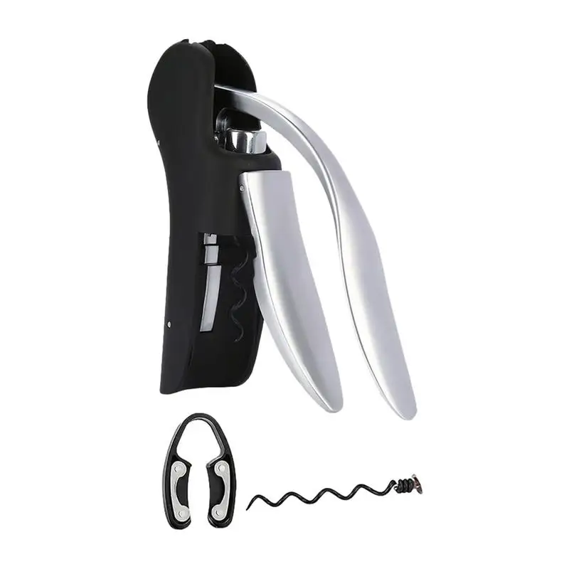 

Wine Bottle Opener With Extra Non-Stick Screws And Foil Cutter Ergonomic Corkscrew Opener Bar Accessories For kitchen restaurant