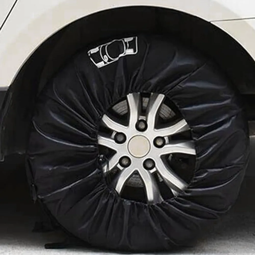 4Pcs Wheel Tyre Storage Bags 420D Oxford Sun Protection Waterproof Dust-proof Spare Tire Cover Auto Wheel Protection
4Pcs Wheel Tyre Storage Bags 420D Oxford Sun Protection Waterproof Dust-proof Spare Tire Cover Auto Wheel Protection