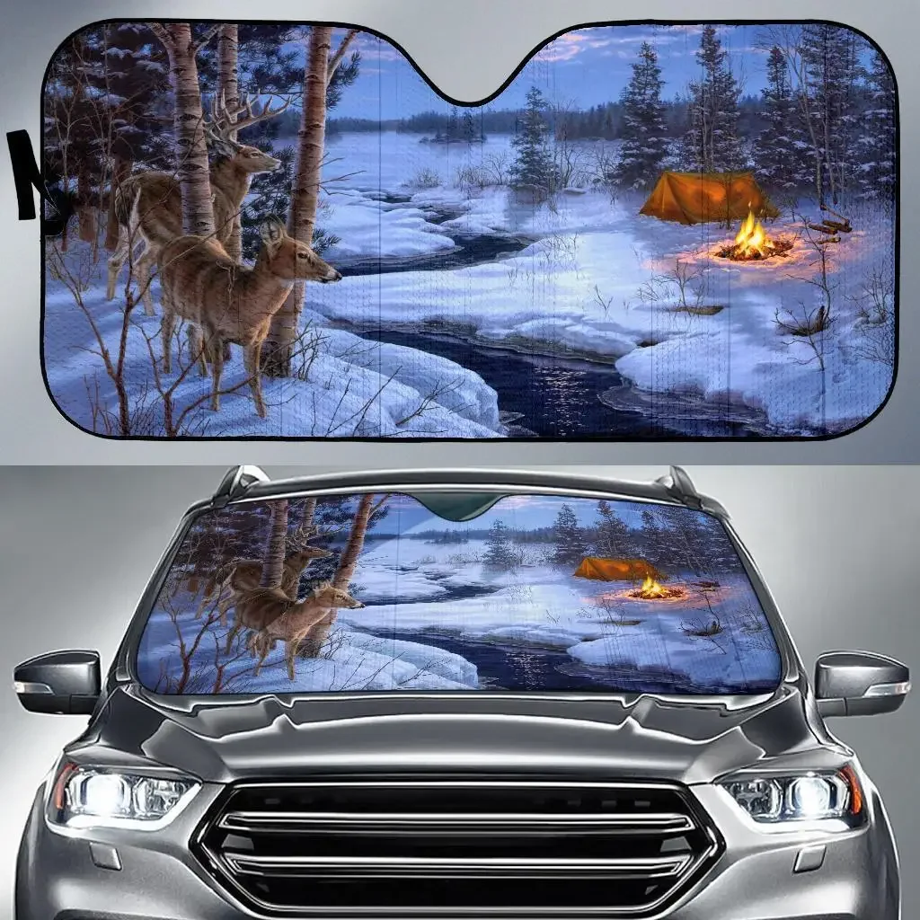 

Winter Car Sun Shades Amazing Gift Ideas Car UV protection windshield sunshade accessories for family gifts