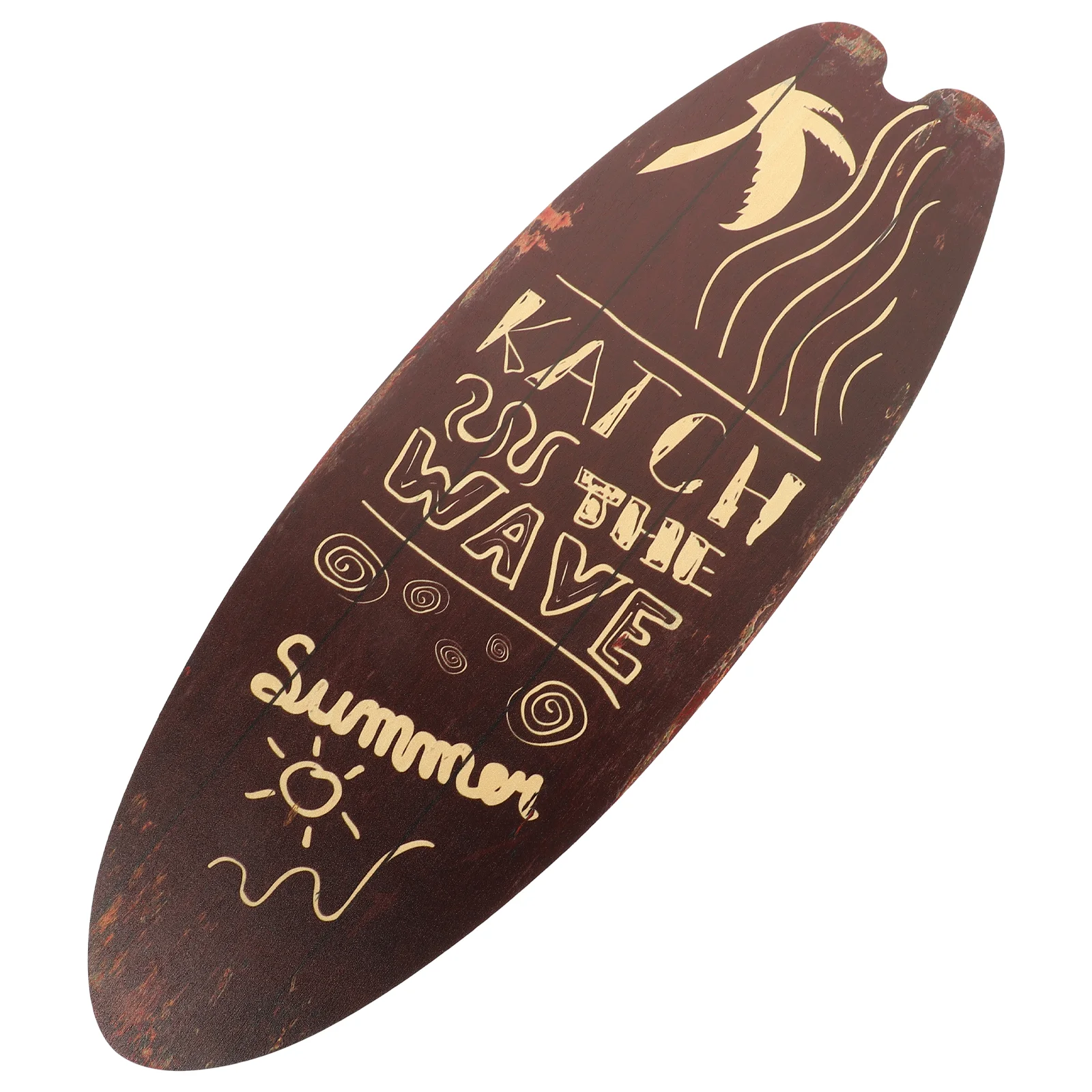Wood Surfboard Sign Ornaments Wooden Hanging Surfboard Plaque Wall Decor Beach Coastal Summer Nautical Welcome Decorations
Wood Surfboard Sign Ornaments Wooden Hanging Surfboard Plaque Wall Decor Beach Coastal Summer Nautical Welcome Decorations