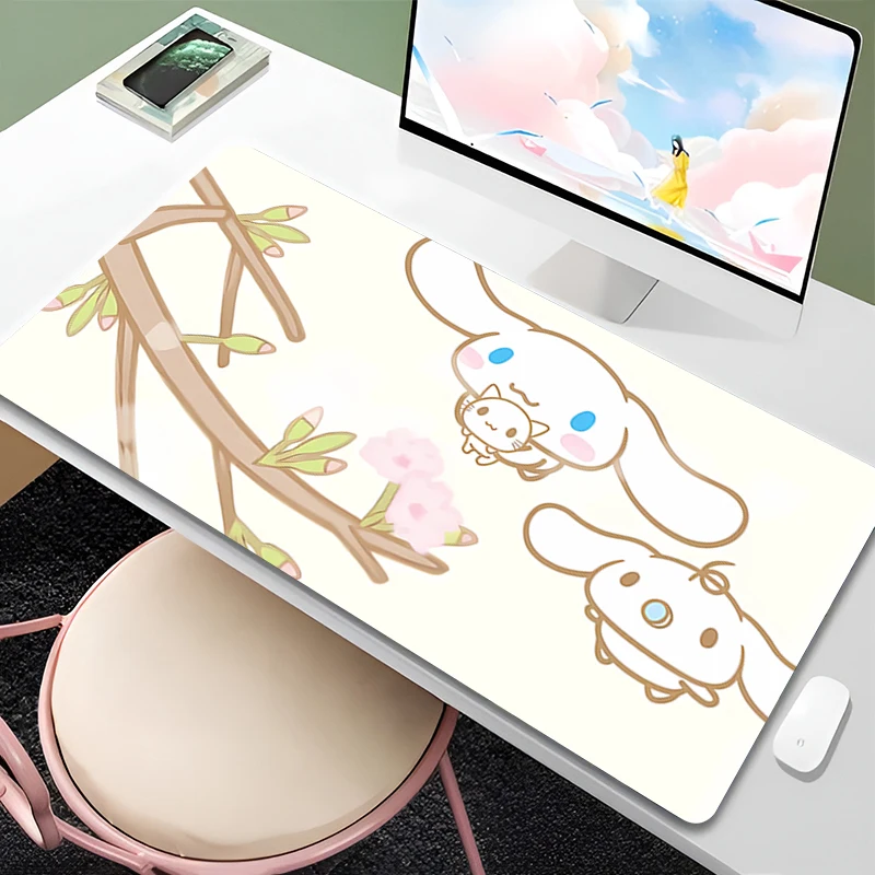Mouse Pad Cinnamoroll Non-Slip Rubber Edge locking mousepads Game play mats notebook computer Sanrio Kawaii coaster Home Decor
Mouse Pad Cinnamoroll Non-Slip Rubber Edge locking mousepads Game play mats notebook computer Sanrio Kawaii coaster Home Decor