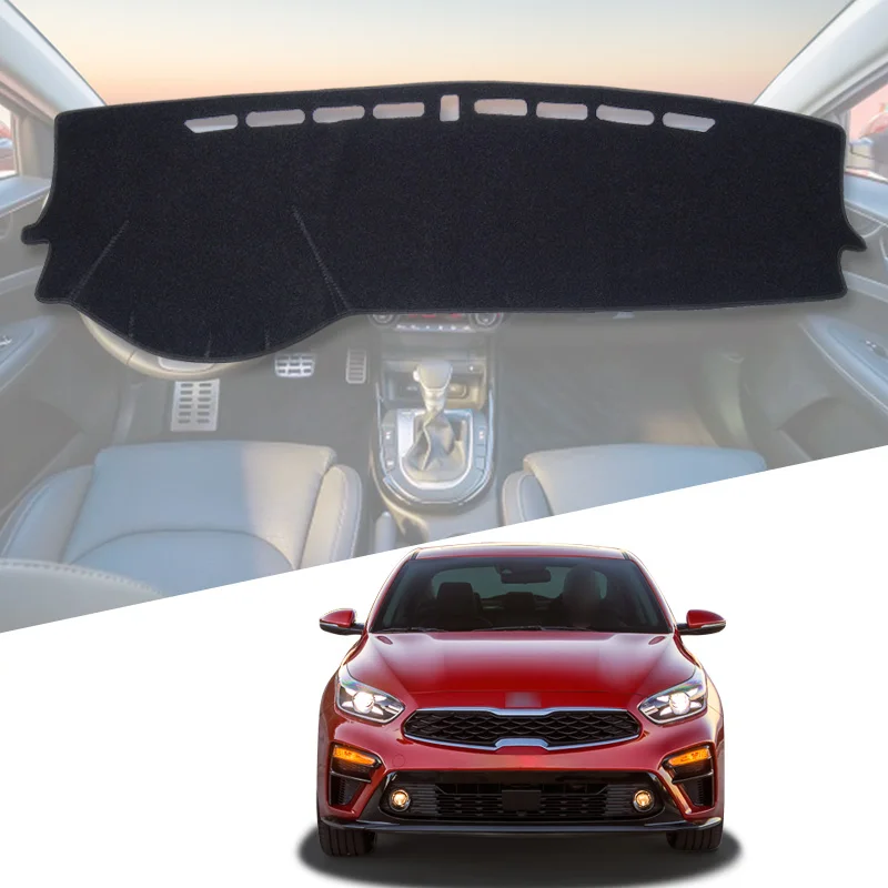 

for KIA K3 Forte Cerato Dashboard Pad Cover 2019 -2021 BD Dash Mat Dashmat Car Accessories Protective Carpet