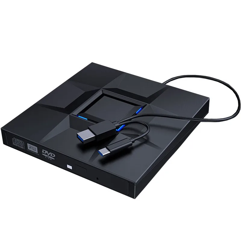 

External Blu-Ray Burner Drive USB3.0 DVD Players 3D Slim Optical Drive Blu-Ray Writer Reader CD/DVD Burner for Windows/IOS