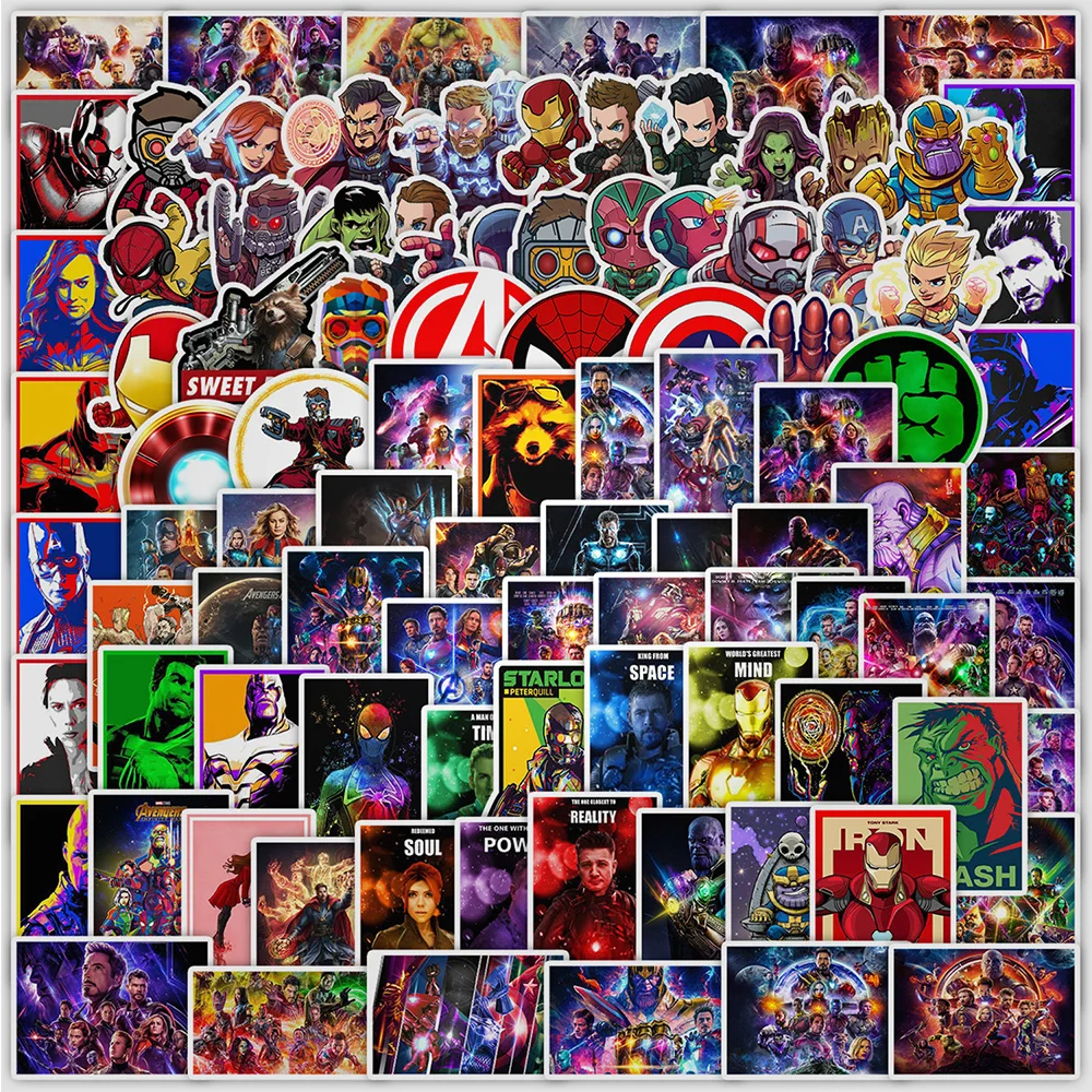 10/30/50/95PCS Disney Marvel The Avengers Stickers Anime Super Hero Cartoon Decals Graffiti Laptop Car Phone Sticker for Kids
10/30/50/95PCS Disney Marvel The Avengers Stickers Anime Super Hero Cartoon Decals Graffiti Laptop Car Phone Sticker for Kids