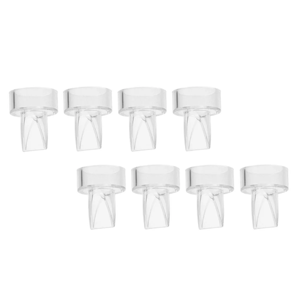 

8 Pcs Breast Pump Accessories Silicone Valves Parts Baby Bottle Manual Mini Anti Backflow Silica Gel