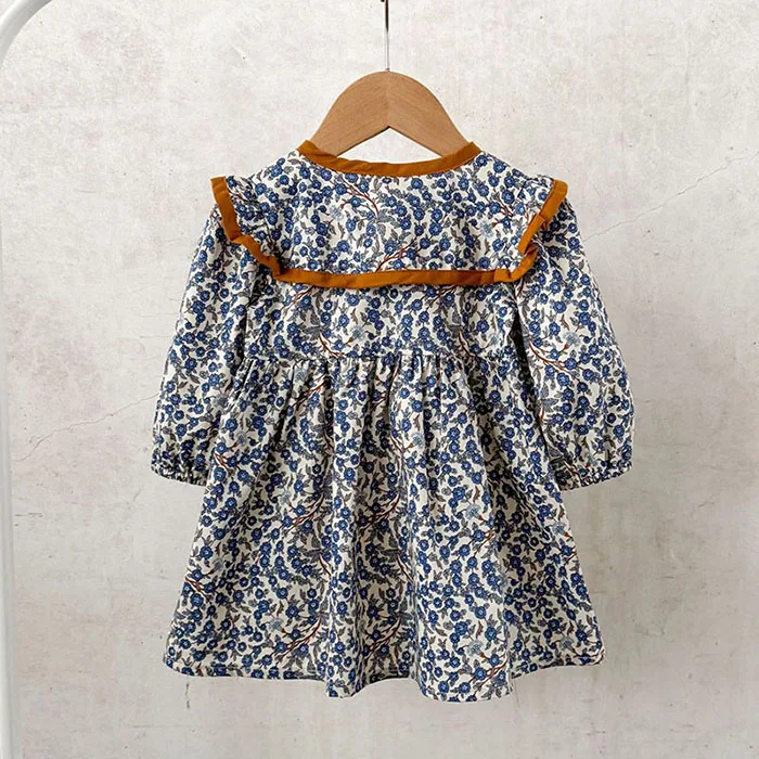 2025 New Autumn Children Clothes 1-5Yrs Girl Party Dress Children Clothes Long Sleeved Cotton Printed Kids Princess Dresses 2 S8ae48c686d48468786cb0ac5edb3b807C