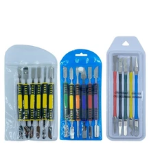 Cellphone Opening Repair Tool Kit 6 Dual Bulbs Cellphone and Notebook Opening Hand Tool Set
Cellphone Opening Repair Tool Kit 6 Dual Bulbs Cellphone and Notebook Opening Hand Tool Set
