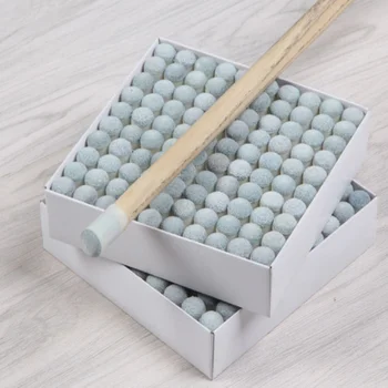 플라스틱 슬립온 당구 큐 팁, 당구 도구, 스누커 큐 헤드 커버, 스누커 팁 보호대, 당구 액세서리, 10 개, 13mm 상품 이미지