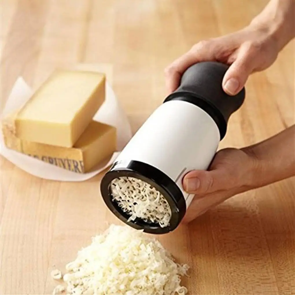 

ABS+Stainless Steel Cheese Grater 2 Pattern Blade Kitchen Gadgets Chocolate DIY Butter Slicer Food Mill