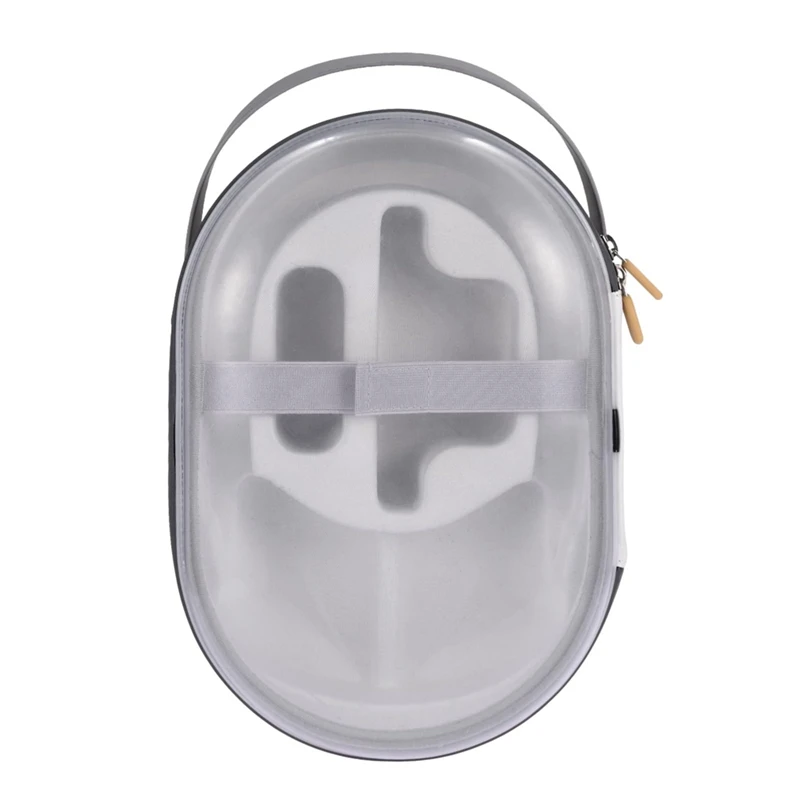 Жесткий чехол для хранения для Vision Pro с прозрачным внешним корпусом, дорожный защитный чехол виртуальной реальности для гарнитуры 
Жесткий чехол для хранения для Vision Pro с прозрачным внешним корпусом, дорожный защитный чехол виртуальной реальности для гарнитуры