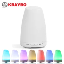 KBAYBO Essential Aroma Oil Diffuser 120ml Air Humidifier Cool Mist Maker Fogger Purifier 7 Color LED Lights for Home Office
KBAYBO Essential Aroma Oil Diffuser 120ml Air Humidifier Cool Mist Maker Fogger Purifier 7 Color LED Lights for Home Office