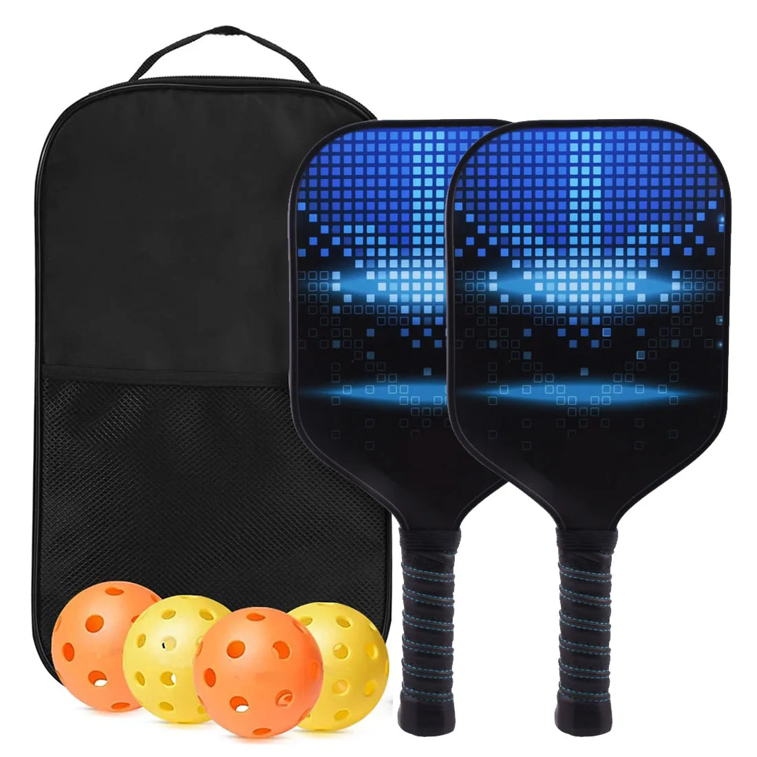 Pickleball Paddles USAPA Approved Set Rackets Honeycomb Core 4 Balls Portable Racquet Cover Carrying Bag Gift Kit Indoor Outdoor
Pickleball Paddles USAPA Approved Set Rackets Honeycomb Core 4 Balls Portable Racquet Cover Carrying Bag Gift Kit Indoor Outdoor