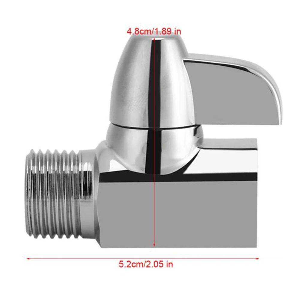 1 X Diverter Valve T Shape Three Way Wall-Mount Brass G1/2 Inch Plating Home Plumbing Shower Faucets Faucets Garden
1 X Diverter Valve T Shape Three Way Wall-Mount Brass G1/2 Inch Plating Home Plumbing Shower Faucets Faucets Garden