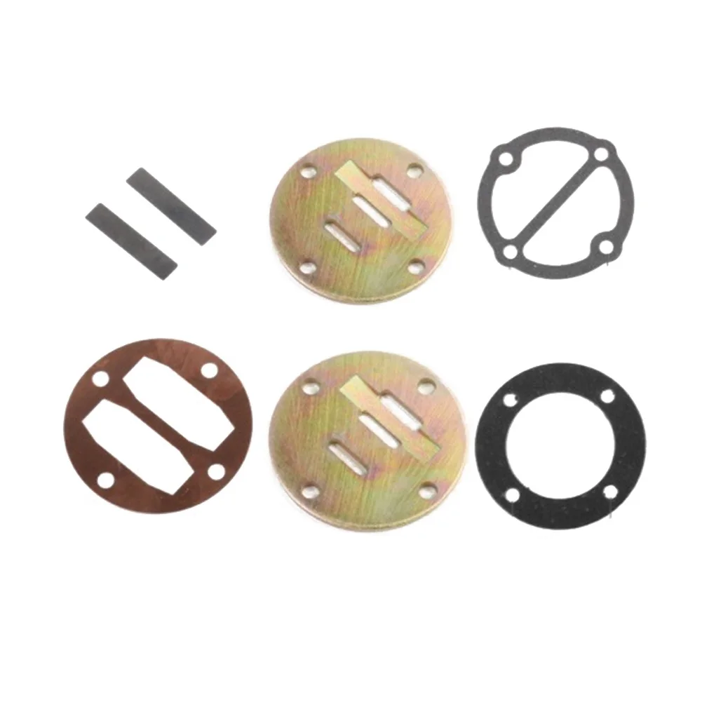 Valve Plate Set for Tape Air Compressor Suitable for Air Cylinder Head Durable Metal Material 46mm Hole to Hole
Valve Plate Set for Tape Air Compressor Suitable for Air Cylinder Head Durable Metal Material 46mm Hole to Hole
