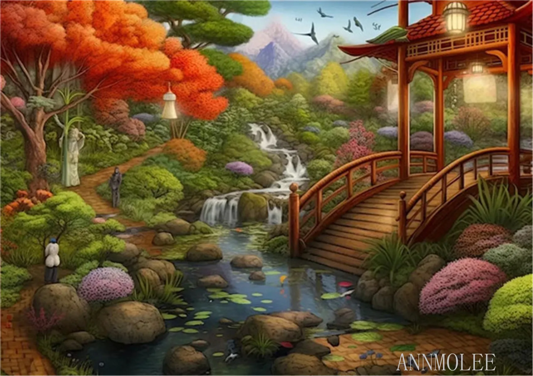 Jigsaw Puzzles for Adults Kyoto Japanese Garden Teahouse Formation Wooden DIY Toys Gift for Intellective Home Decoration
Jigsaw Puzzles for Adults Kyoto Japanese Garden Teahouse Formation Wooden DIY Toys Gift for Intellective Home Decoration