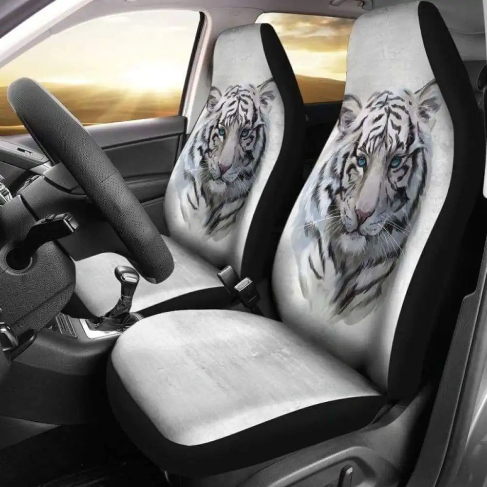 White Tiger Car Seat Covers 113308,Pack of 2 Universal Front Seat Protective Cover
White Tiger Car Seat Covers 113308,Pack of 2 Universal Front Seat Protective Cover