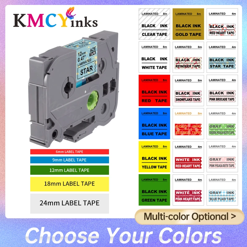 KMCYinks Compatible TZ-231 TZ 231 TZ131 Laminated 631 335 Label Tape P Touch black on white 431 531 pattern tapes for Brother
KMCYinks Compatible TZ-231 TZ 231 TZ131 Laminated 631 335 Label Tape P Touch black on white 431 531 pattern tapes for Brother