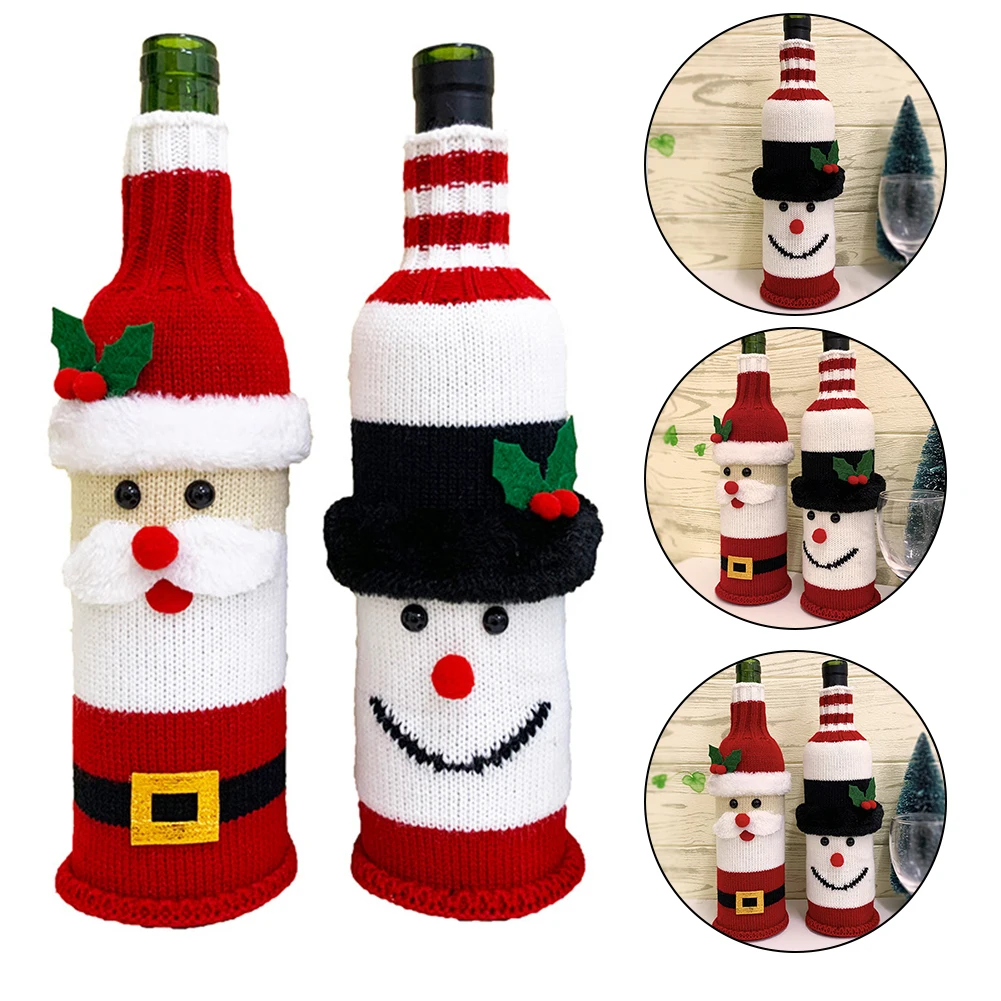 Yard, Garden Outdoor Living 1pc Santa Claus Wine Bottle Cover Woven Wine Bottle Bag Dinner Table Decoration
Yard, Garden Outdoor Living 1pc Santa Claus Wine Bottle Cover Woven Wine Bottle Bag Dinner Table Decoration