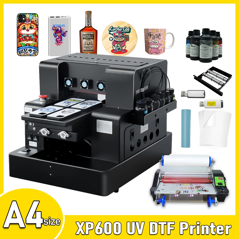 A4 UV DTF Printer XP600 UV DTF Sticker Printing Machine XP600 Flatbed Printer A4 UV impresora For UV DTF CUP WRAP
A4 UV DTF Printer XP600 UV DTF Sticker Printing Machine XP600 Flatbed Printer A4 UV impresora For UV DTF CUP WRAP