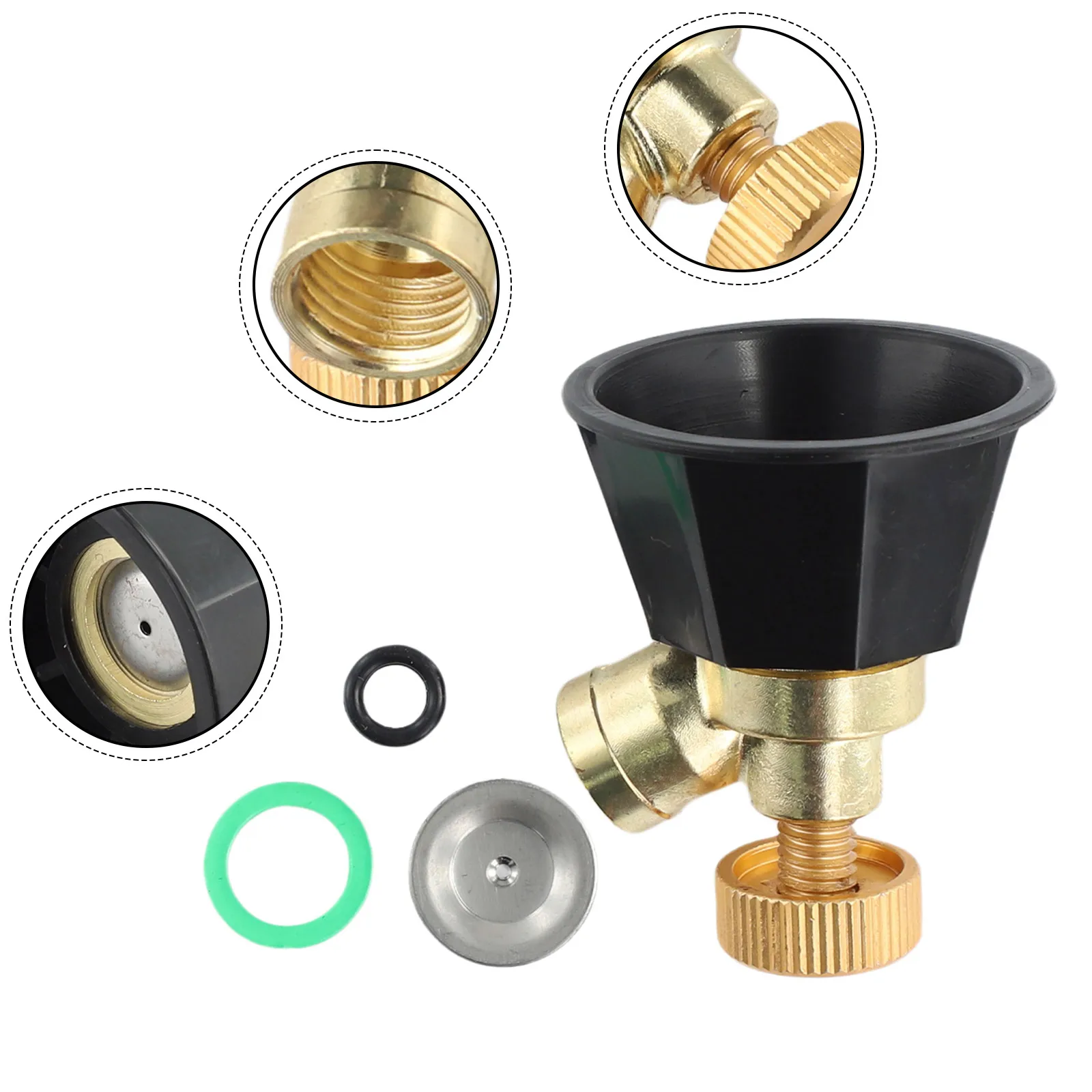 High-Pressure Pesticide Sprayer Gardening Plant Watering Nozzle Garden Alloy Black Cyclone Sprayer Head Watering Irrigation Tool
High-Pressure Pesticide Sprayer Gardening Plant Watering Nozzle Garden Alloy Black Cyclone Sprayer Head Watering Irrigation Tool