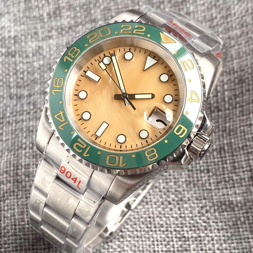 Мужской браслет из нержавеющей стали с автоподзаводом и сапфировым стеклом, 40 мм
Мужской браслет из нержавеющей стали с автоподзаводом и сапфировым стеклом, 40 мм