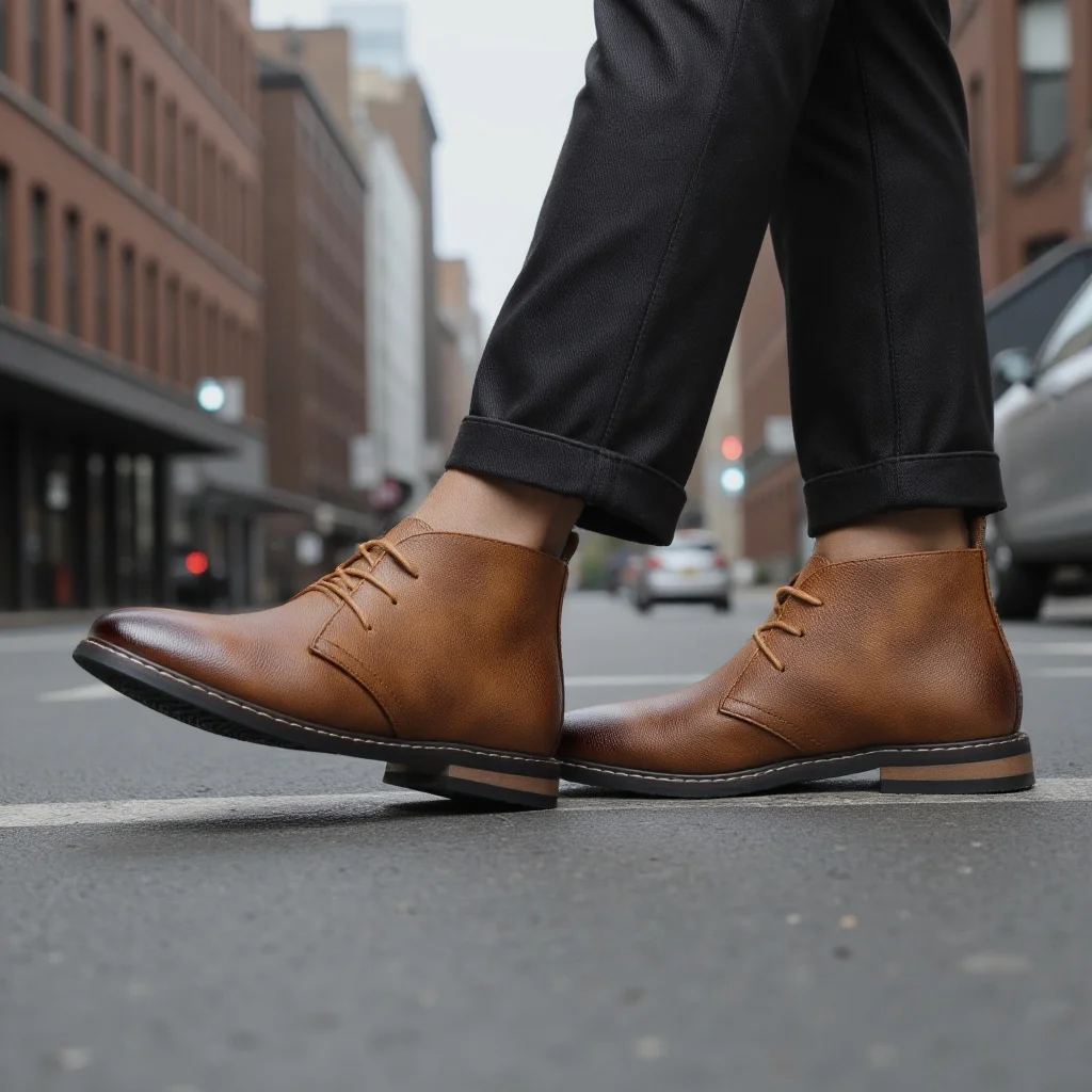 أحذية رجالية جلدية ماركة 2026 مريحة وعصرية وفاخرة أحذية رجالية جلدية ماركة 2026 مريحة وعصرية وفاخرة