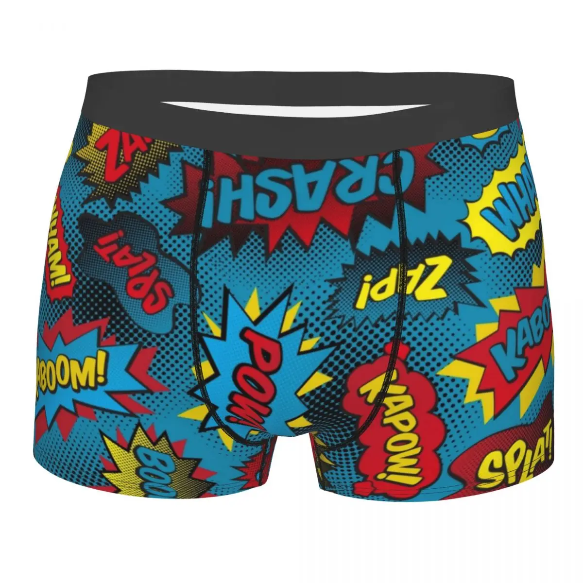 

Graffiti Super Words! Men Underwear Boxer Briefs Shorts Panties Hot Soft Underpants for Male Plus Size