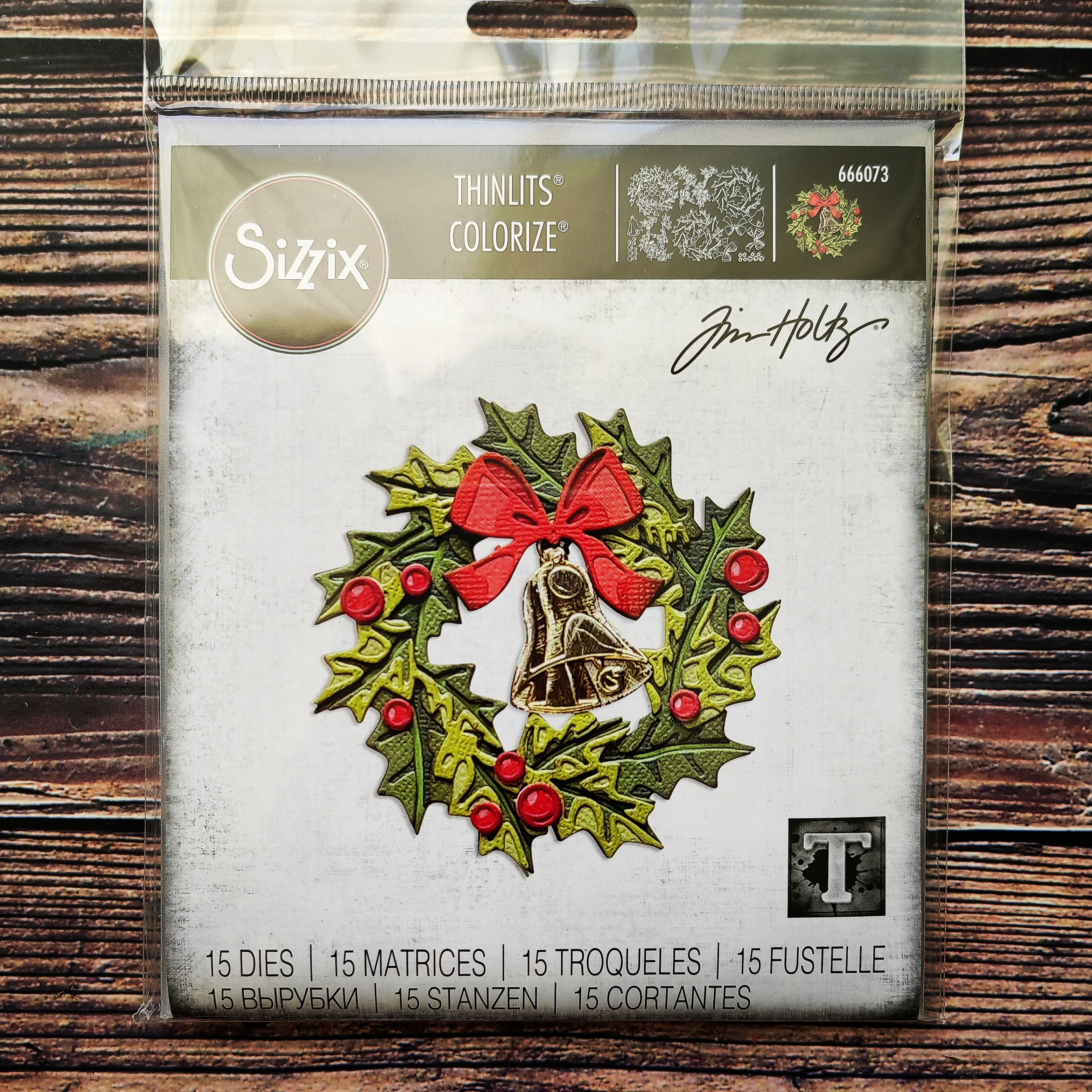 Sizzix 666073 Thinlits Die Set 15PK - Yuletide, Colorize by Tim Holtz Christmas Junkjournal Scrapbook Papercraft Diy
Sizzix 666073 Thinlits Die Set 15PK - Yuletide, Colorize by Tim Holtz Christmas Junkjournal Scrapbook Papercraft Diy