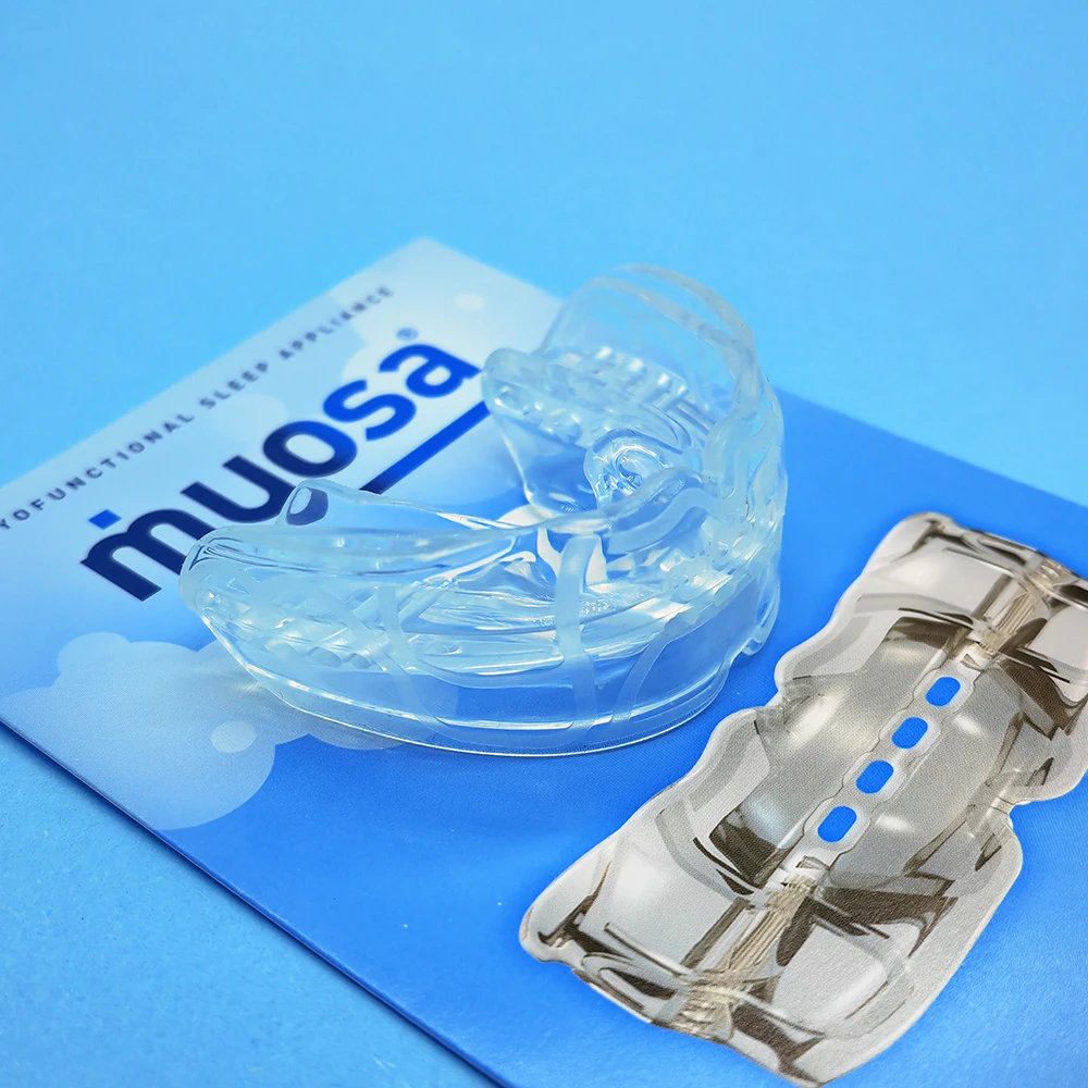 MyOSA S2 For TMJ Breathing Disordered Sleep Myofunctional Sleep Appliance TMJ.BDS S2 Dental Intra-oral Teeth Trainer Appliance
MyOSA S2 For TMJ Breathing Disordered Sleep Myofunctional Sleep Appliance TMJ.BDS S2 Dental Intra-oral Teeth Trainer Appliance